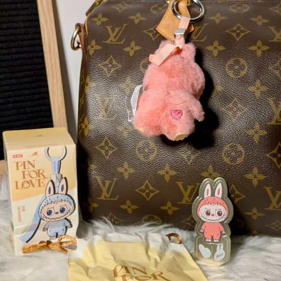 THE MONSTERS Pin for Love Vinyl Plush – Secret Edition Heart Labubu - Picture 3 of 8